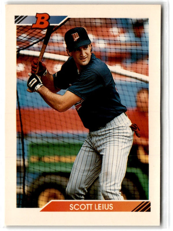 1992 Bowman Scott Leius #209