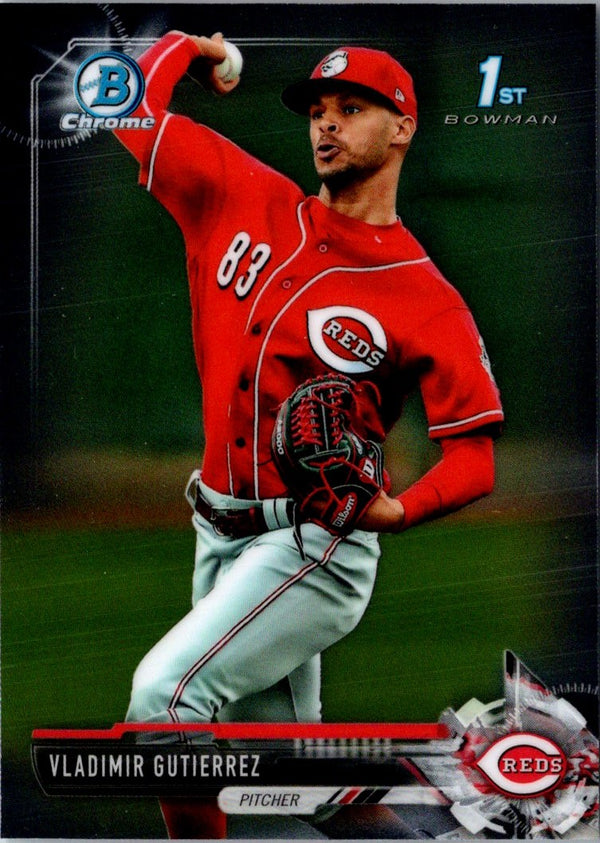 2017 Bowman Chrome Prospects Vladimir Gutierrez #BCP192