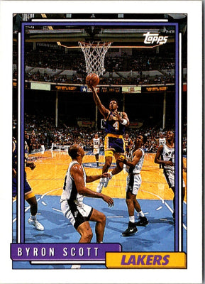 1992 Topps Gold Byron Scott #47