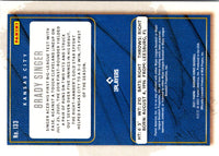 2021 Panini Diamond Kings Blue Brady Singer #133