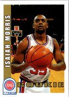 1992 Hoops Isaiah Morris #382 Rookie