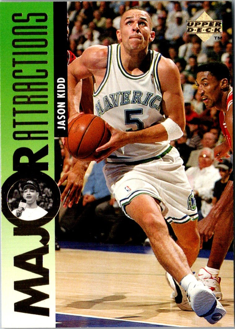 1995 Upper Deck Electric Court Jason Kidd/Christopher Kid Reid