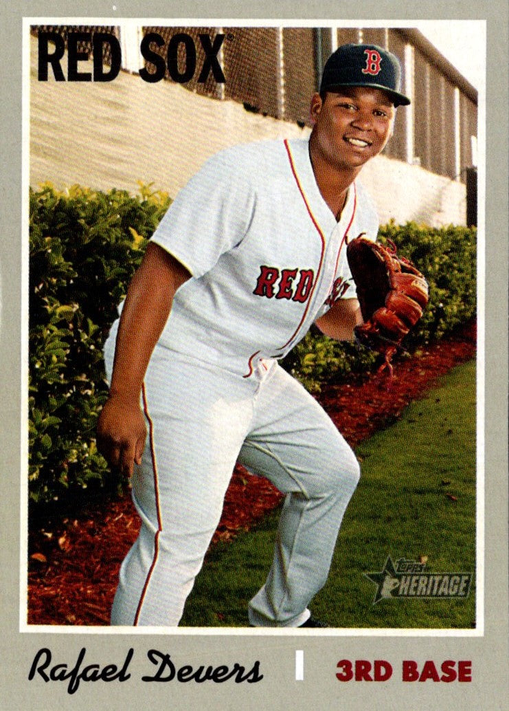 2019 Topps Heritage Rafael Devers