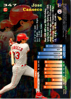 1995 Stadium Club Super Team World Series Jose Canseco #347