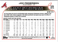 2022 Topps Joc Pederson #528
