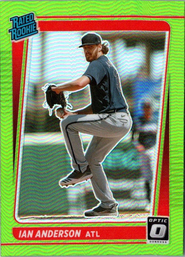 2021 Donruss Optic Lime Green Ian Anderson #47