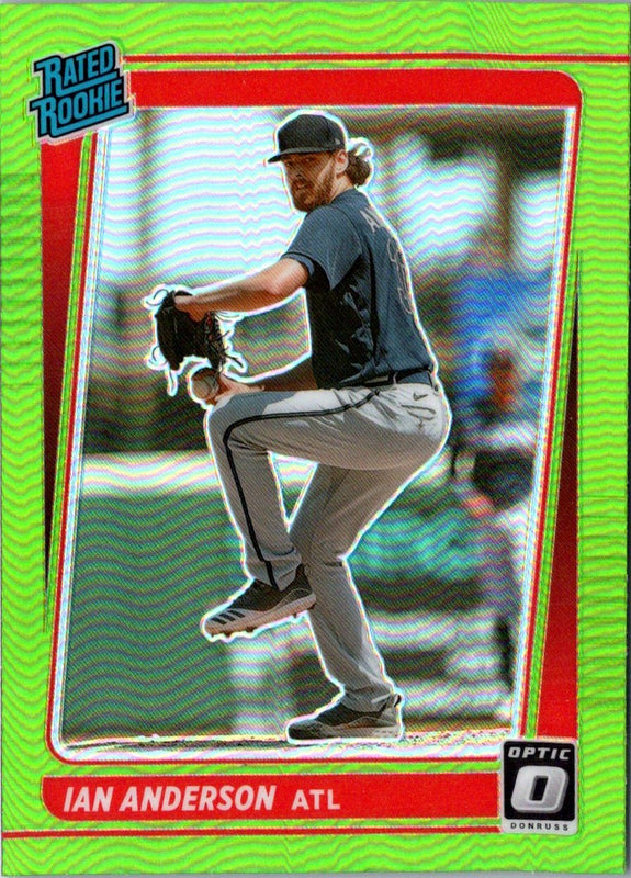 2021 Donruss Optic Lime Green Ian Anderson #47