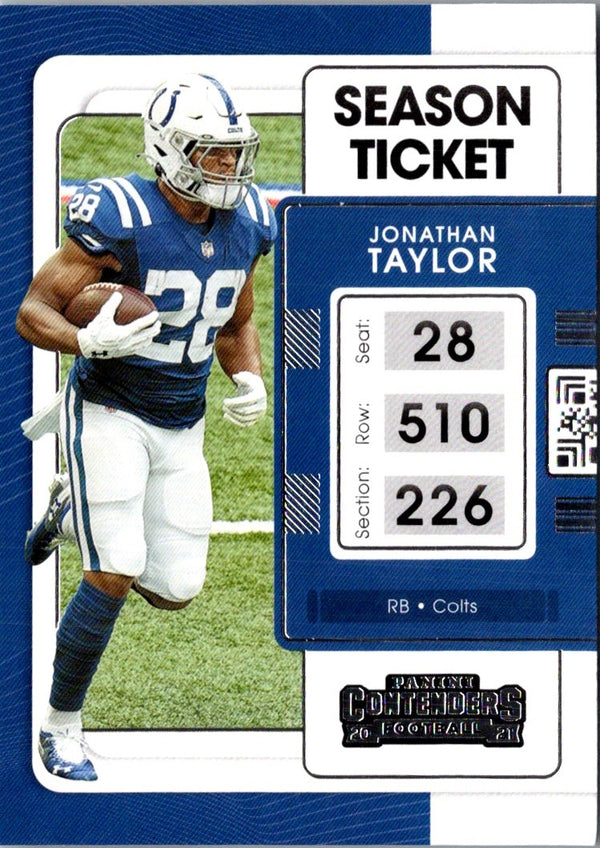 2021 Panini Contenders Jonathan Taylor #43