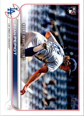 2022 Topps Ryan Pepiot #US258