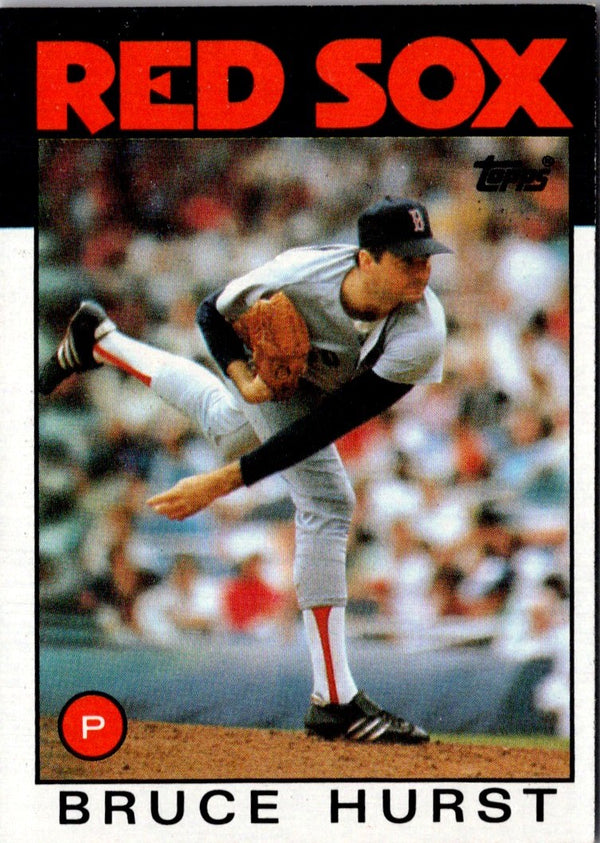 1986 Topps Bruce Hurst #581