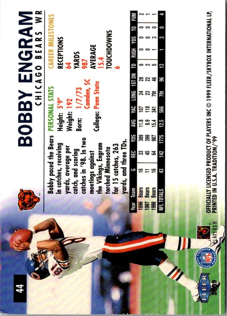 1999 Fleer Tradition Bobby Engram