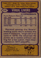 1979 Topps Virgil Livers #112