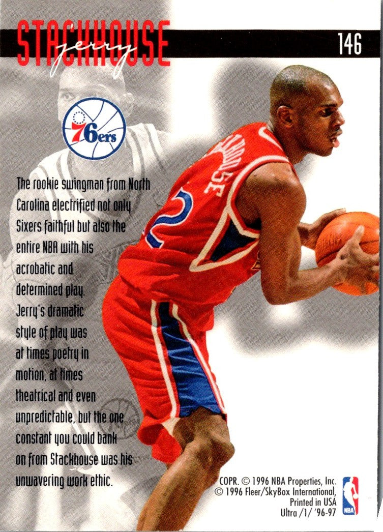 1996 Ultra Jerry Stackhouse