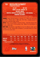 2006 Bowman David West #19