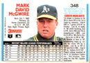 1992 Donruss Mark McGwire