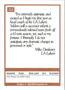 1990 SkyBox Mike Dunleavy Sr.