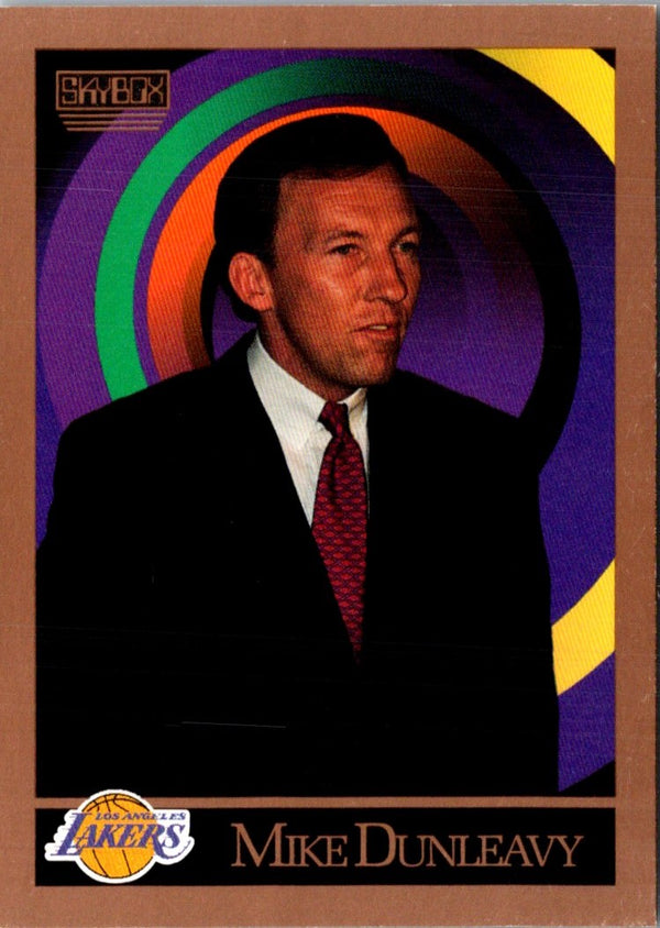 1990 SkyBox Mike Dunleavy Sr. #313