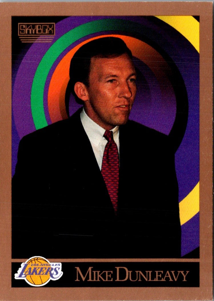 1990 SkyBox Mike Dunleavy Sr.