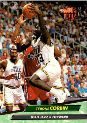1992 Ultra Tyrone Corbin #179