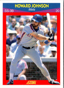 1990 Score 100 Superstars Howard Johnson