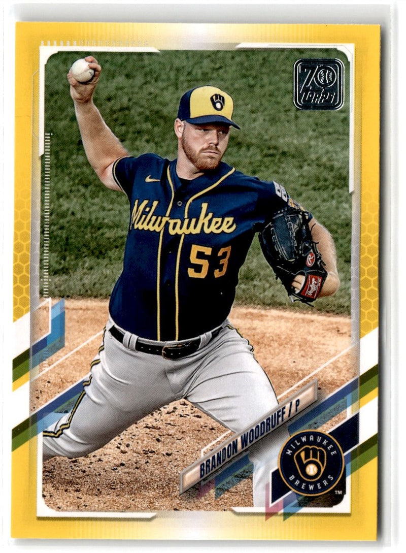 2021 Topps Gold Brandon Woodruff