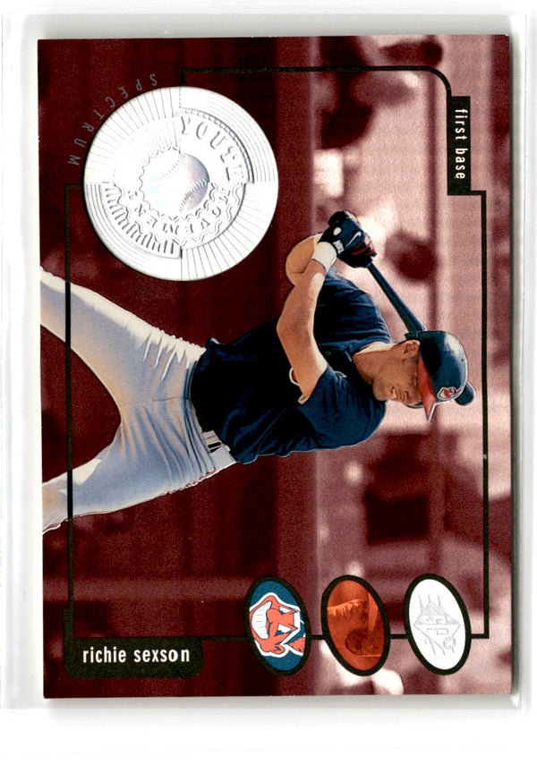 1998 SPx Finite Spectrum Richie Sexson #23 0598/1250