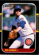 1987 Donruss Ed Lynch