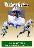 1991 Ultra All Stars Barry Sanders #1