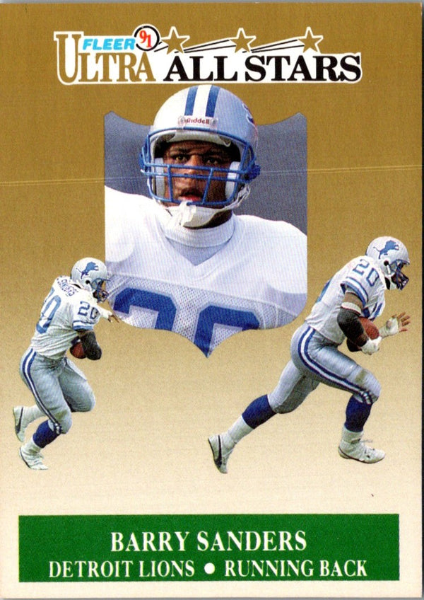 1991 Ultra All Stars Barry Sanders #1