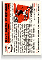 1956 Topps Frank Varrichione #3