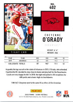 2020 Score Red Cheyenne O'Grady #402