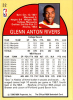 1990 Hoops Glenn Rivers #32