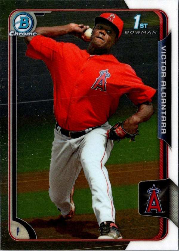 2015 Bowman Chrome Prospects Victor Alcantara #BCP128