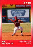 1990 Star Clearwater Phillies Joe Millette