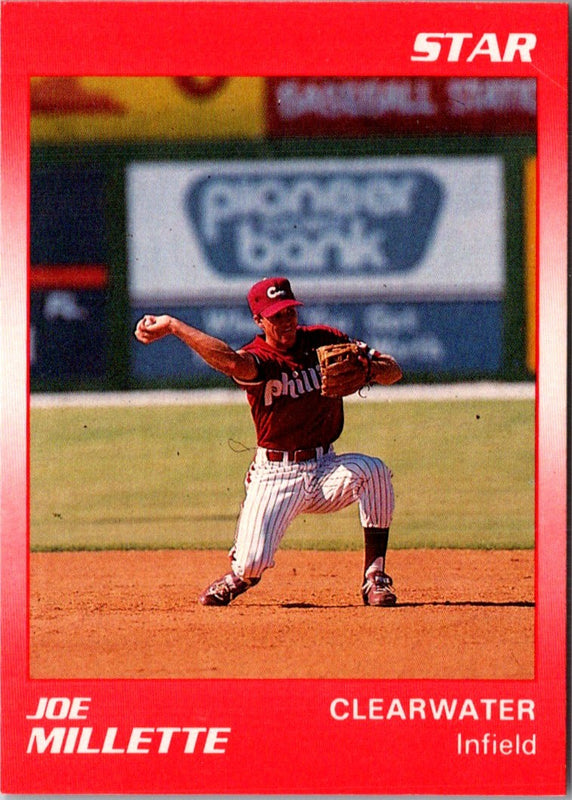 1990 Star Clearwater Phillies Joe Millette #16