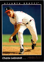 1993 Pinnacle Charlie Leibrandt #115