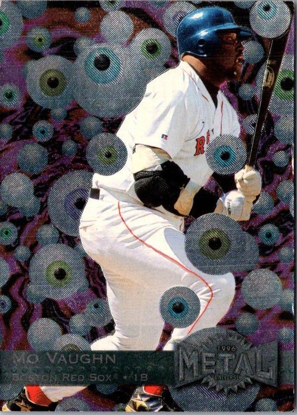 1996 Metal Universe Mo Vaughn #21