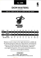 2016 Hoops Dion Waiters #136