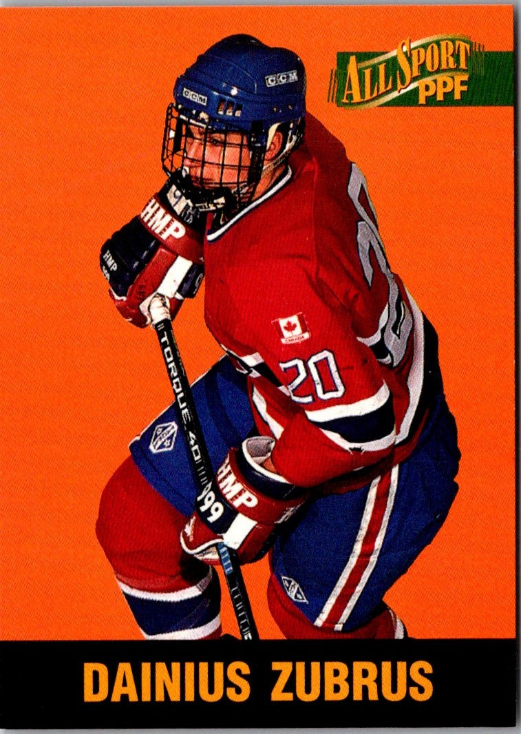 1996 Score Martin Gelinas