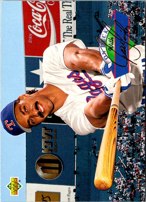 1993 Upper Deck On Juan Gonzalez #D12