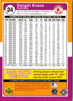 2001 Upper Deck Decade 1970's Dwight Evans #24