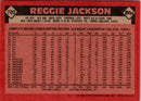 1986 Topps Reggie Jackson