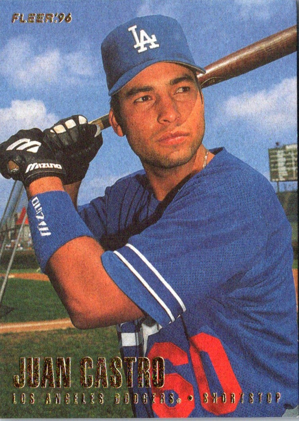 1996 Fleer Juan Castro #429