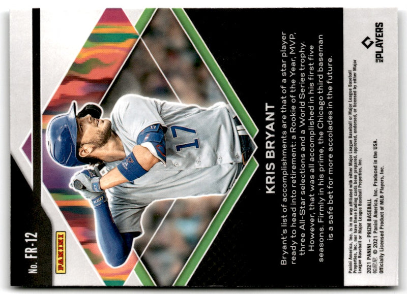 2021 Panini Prizm Fearless Kris Bryant