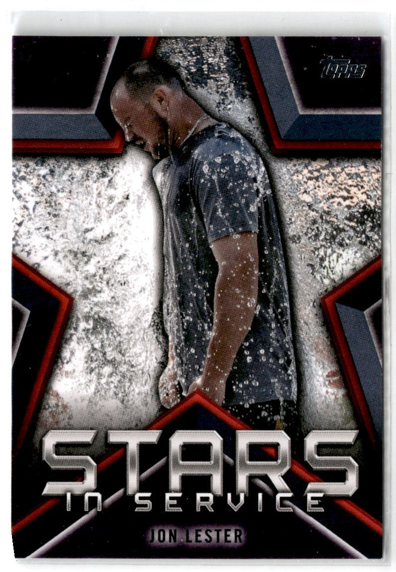 2021 Topps Stars in Service Jon Lester