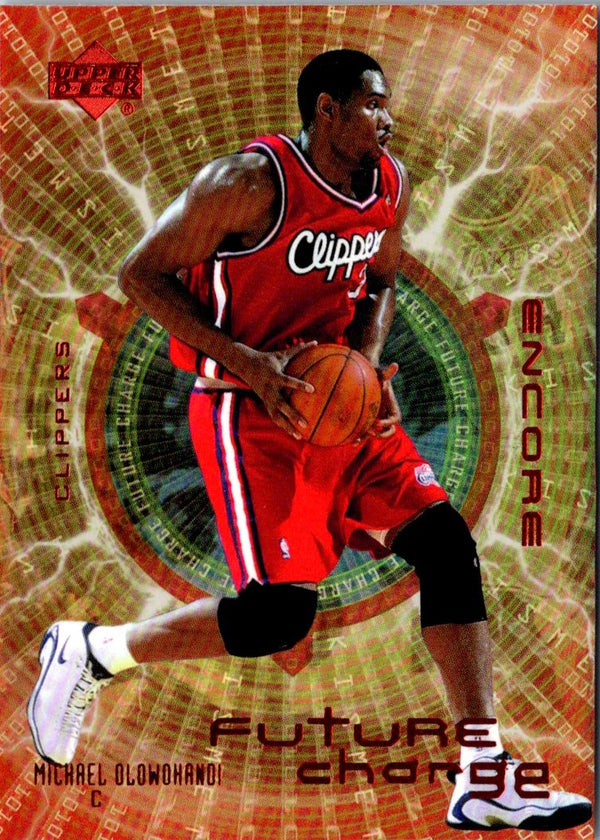 1999 Upper Deck Encore Future Charge Michael Olowokandi #FC12