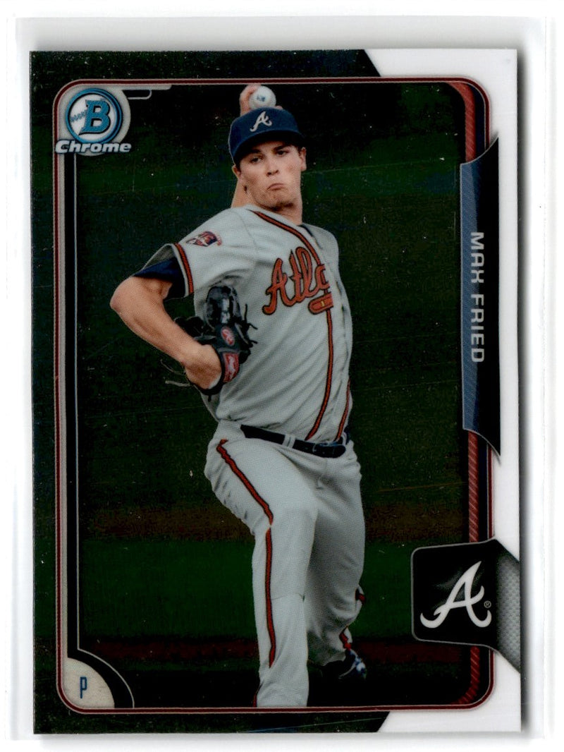 2015 Bowman Chrome Prospects Max Fried