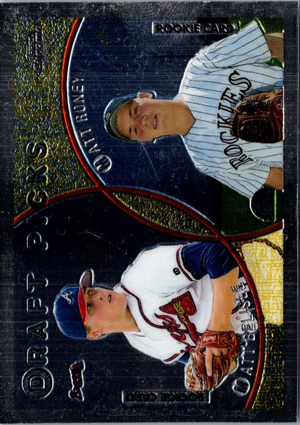 1999 Topps Chrome Matt Belisle/Matt Roney #438 Rookie