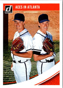 2018 Donruss Greg Maddux/Tom Glavine