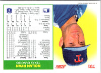 1991 Score Nolan Ryan #701